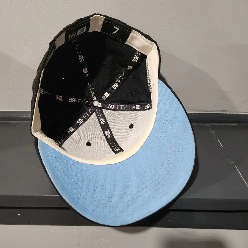 VTG Florida Marlins New Era 59Fifty Mens 7 World Series 2003 Cooperstown Hat Cap